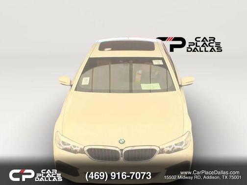 White 2019 BMW 540 540i Sedan 4D