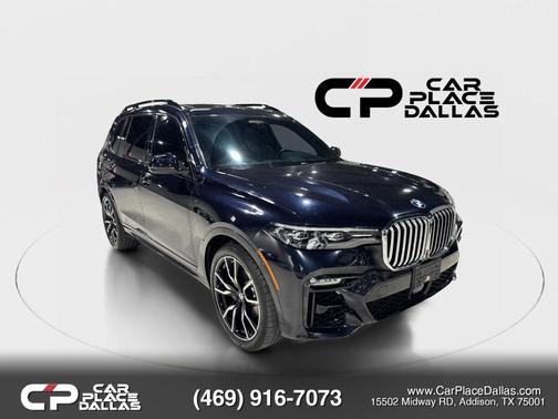 Blue 2020 BMW X7 xDrive40i