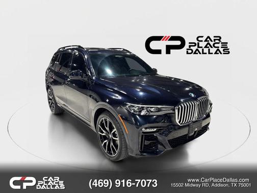 Blue 2020 BMW X7 xDrive40i