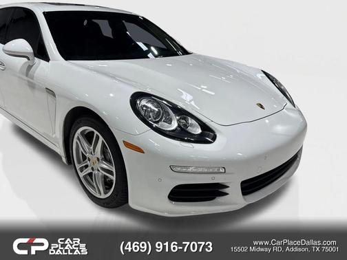 White 2015 Porsche Panamera 4