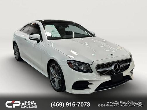 White 2019 Mercedes-Benz E-Class E 450 Coupe 2D