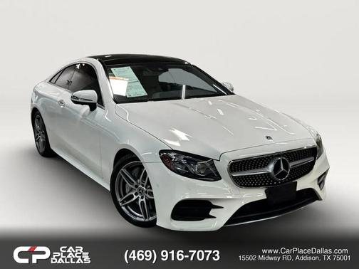 White 2019 Mercedes-Benz E-Class E 450 Coupe 2D