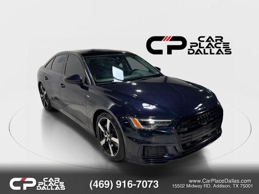 Blue 2021 Audi A6 55 Premium Plus