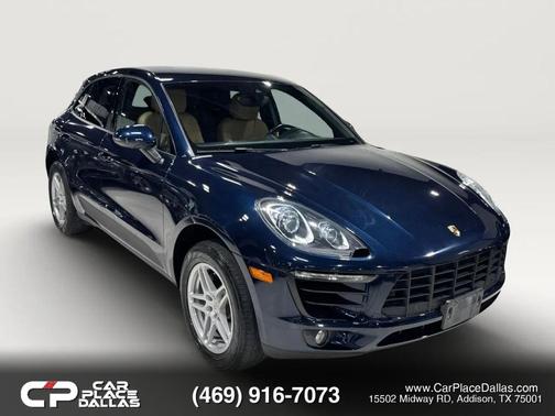 Blue 2018 Porsche Macan Macan Sport Edition