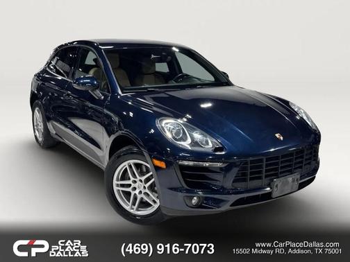 Blue 2018 Porsche Macan Macan Sport Edition