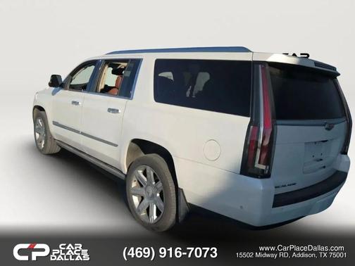 White 2018 Cadillac Escalade ESV Sport
