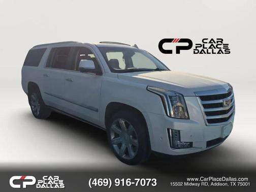 White 2018 Cadillac Escalade ESV Sport