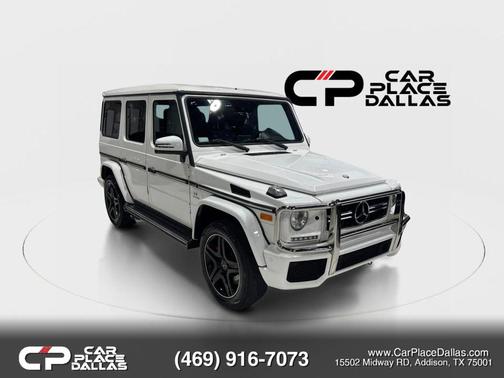 White 2014 Mercedes-Benz G-Class 4MATIC