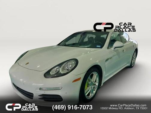 White 2014 Porsche Panamera 4