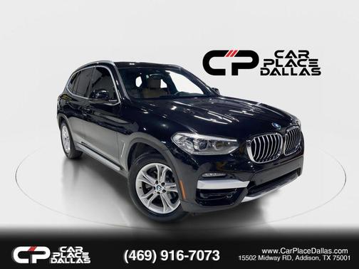 Black 2020 BMW X3 sDrive30i