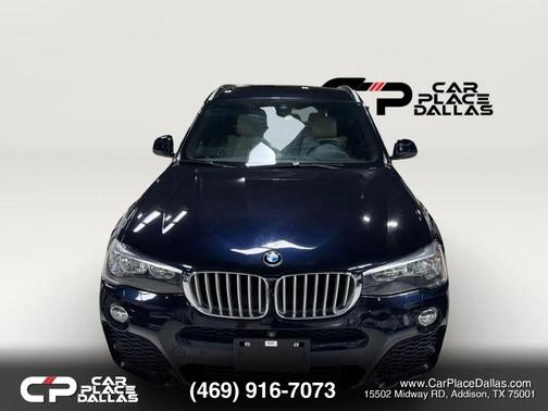 Black 2017 BMW X3 xDrive28i