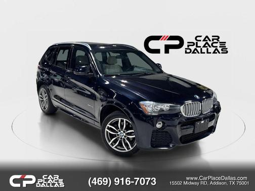 Black 2017 BMW X3 xDrive28i