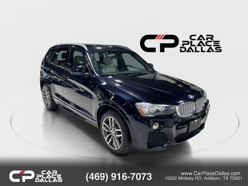 Black 2017 BMW X3 xDrive28i