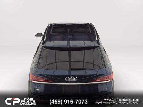 Blue 2020 Audi Q7 45 Premium Plus