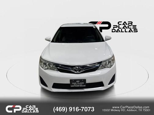 White 2012 Toyota Camry LE