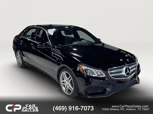 Black 2014 Mercedes-Benz E-Class E 350 Sedan 4D