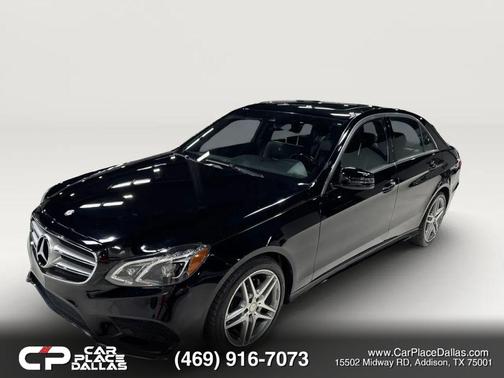 Black 2014 Mercedes-Benz E-Class E 350 Sedan 4D
