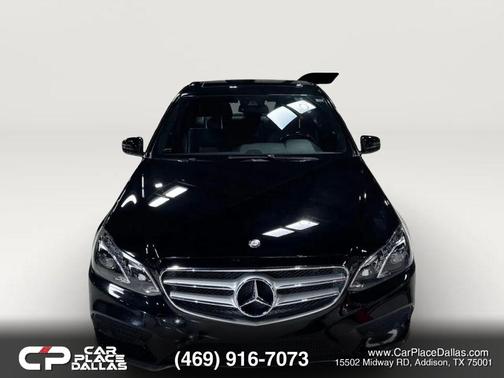 Black 2014 Mercedes-Benz E-Class E 350 Sedan 4D
