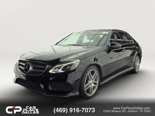 Black 2014 Mercedes-Benz E-Class E 350 Sedan 4D