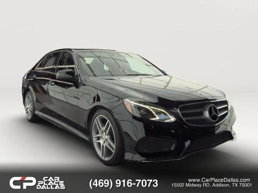 Black 2014 Mercedes-Benz E-Class E 350 Sedan 4D
