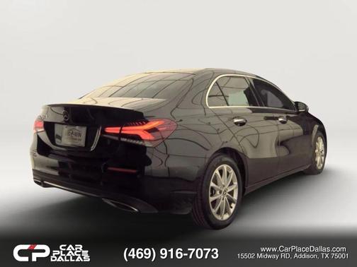 Black 2022 Mercedes-Benz A-Class A 220 Sedan 4D
