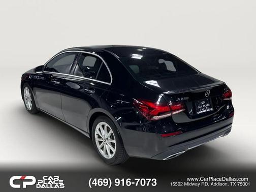 Black 2022 Mercedes-Benz A-Class A 220 Sedan 4D