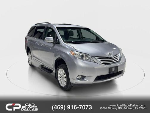 Predawn Gray Mica 2013 Toyota Sienna Limited