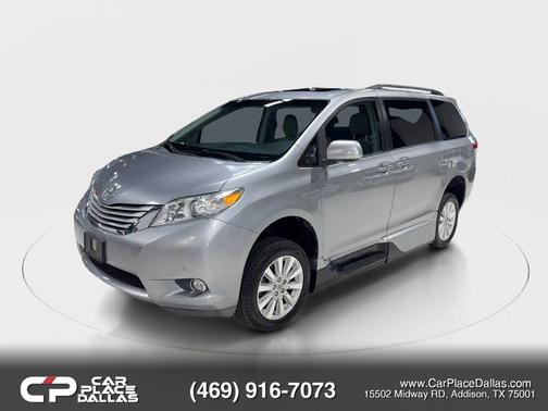 Predawn Gray Mica 2013 Toyota Sienna Limited