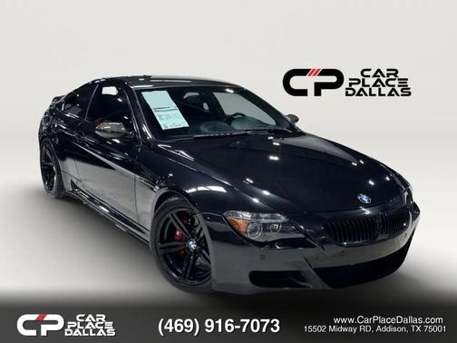 Black 2007 BMW M6 Base