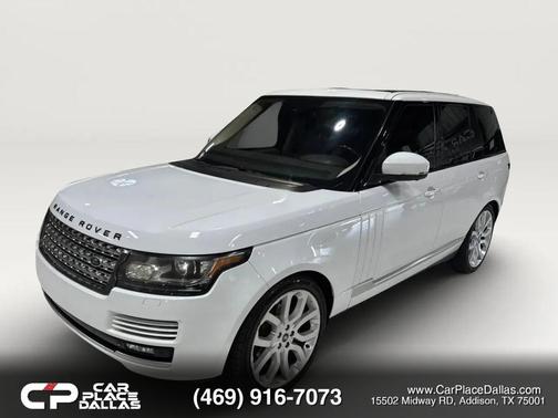 White 2014 Land Rover Range Rover 3.0L Supercharged HSE