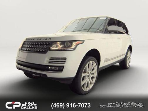 White 2014 Land Rover Range Rover 3.0L Supercharged HSE