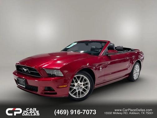 Red 2014 Ford Mustang V6 Premium