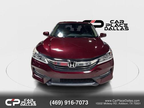Red 2017 Honda Accord EX w/Honda Sensing
