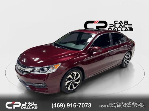 Red 2017 Honda Accord EX w/Honda Sensing