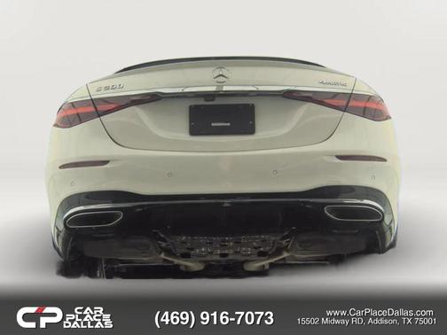 White 2022 Mercedes-Benz S-Class 4MATIC