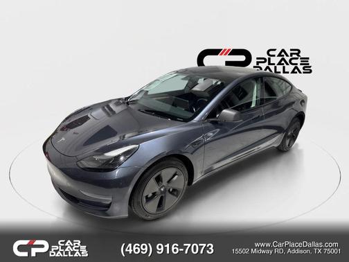 Gray 2023 Tesla Model 3 Standard Range