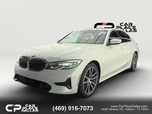 White 2020 BMW 330 330i Sedan 4D