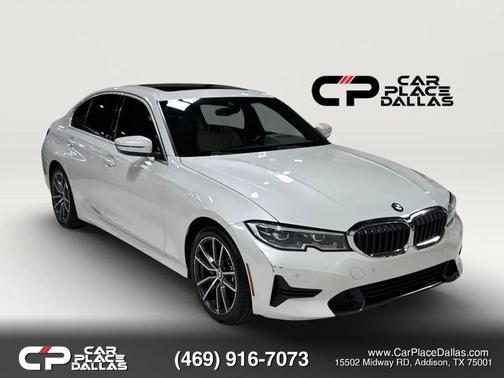 White 2020 BMW 330 330i Sedan 4D