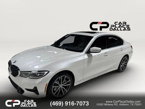 White 2020 BMW 330 330i Sedan 4D