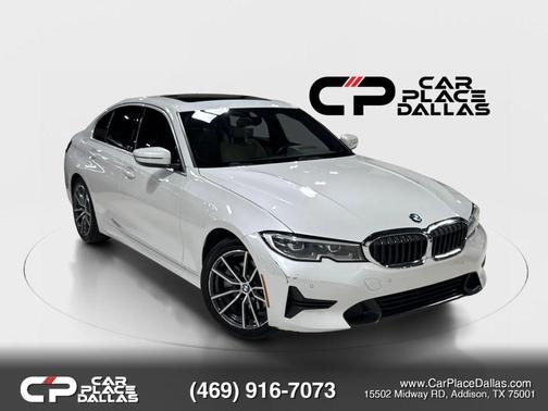 White 2020 BMW 330 330i Sedan 4D