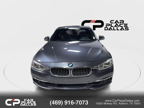 Gray 2017 BMW 330 330i Sedan 4D