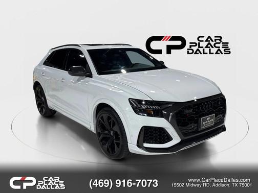 White 2023 Audi RS Q8 4.0T