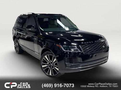 Black 2019 Land Rover Range Rover 5.0L V8 Supercharged
