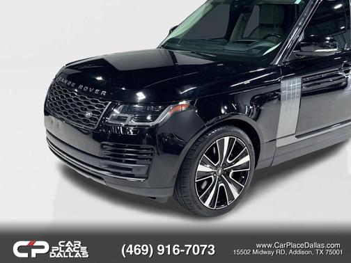 Black 2019 Land Rover Range Rover 5.0L V8 Supercharged