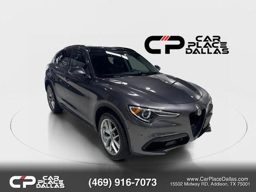 Gray 2019 Alfa Romeo Stelvio Sport
