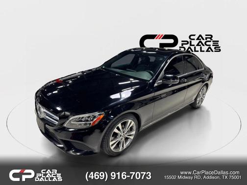 Black 2020 Mercedes-Benz C-Class C 300 Sedan 4D