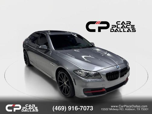 Gray 2014 BMW 550 xDrive