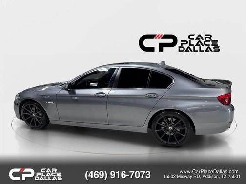 Gray 2014 BMW 550 xDrive