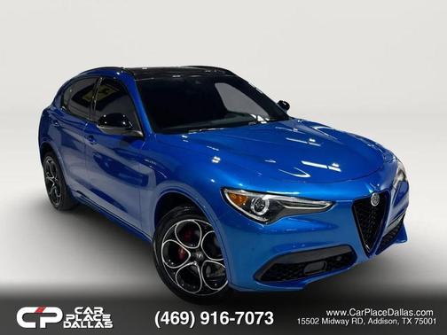 Blue 2023 Alfa Romeo Stelvio Ti