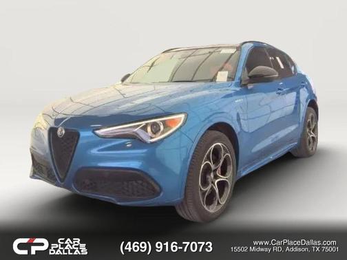 Blue 2023 Alfa Romeo Stelvio Ti